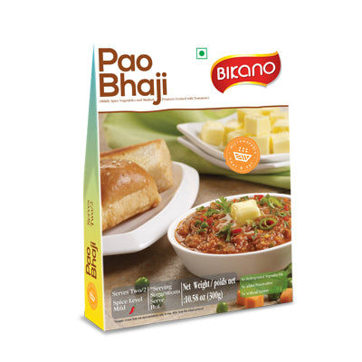 Pao Bhaji (300 gm, Pack of 2) - Bikano