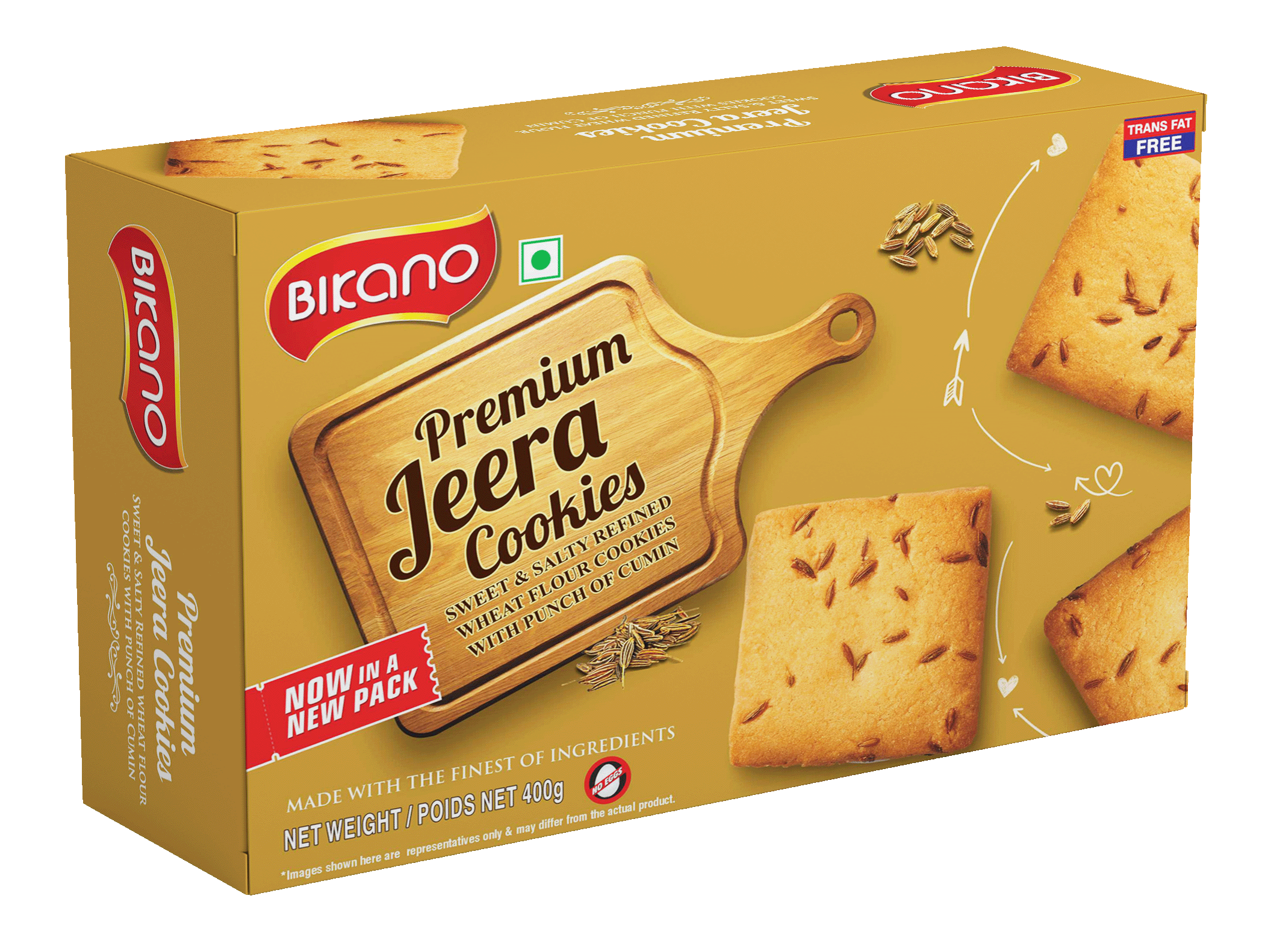 Bikano Premium Jeera Butter Cookies - Bikano