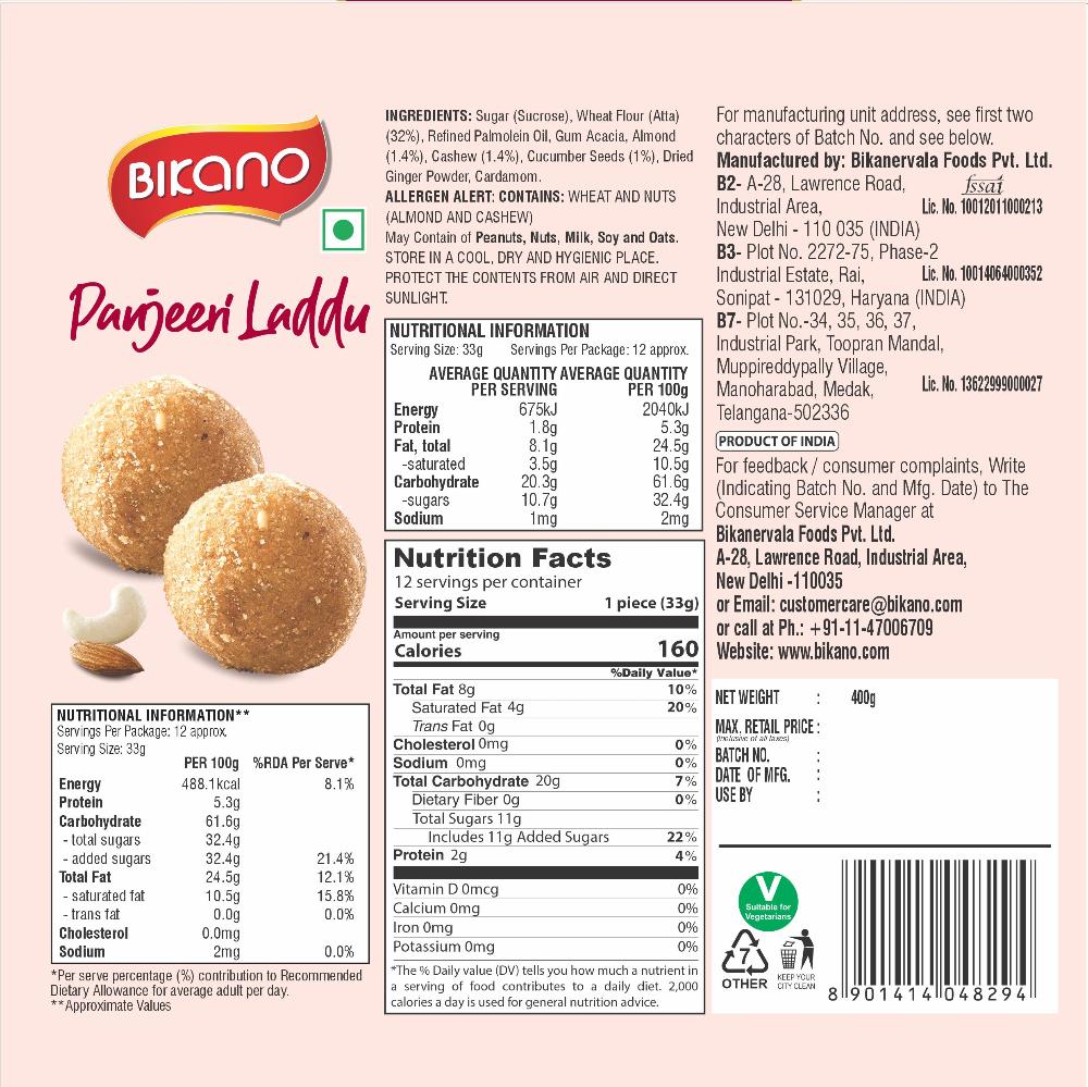 Panjeeri Laddu