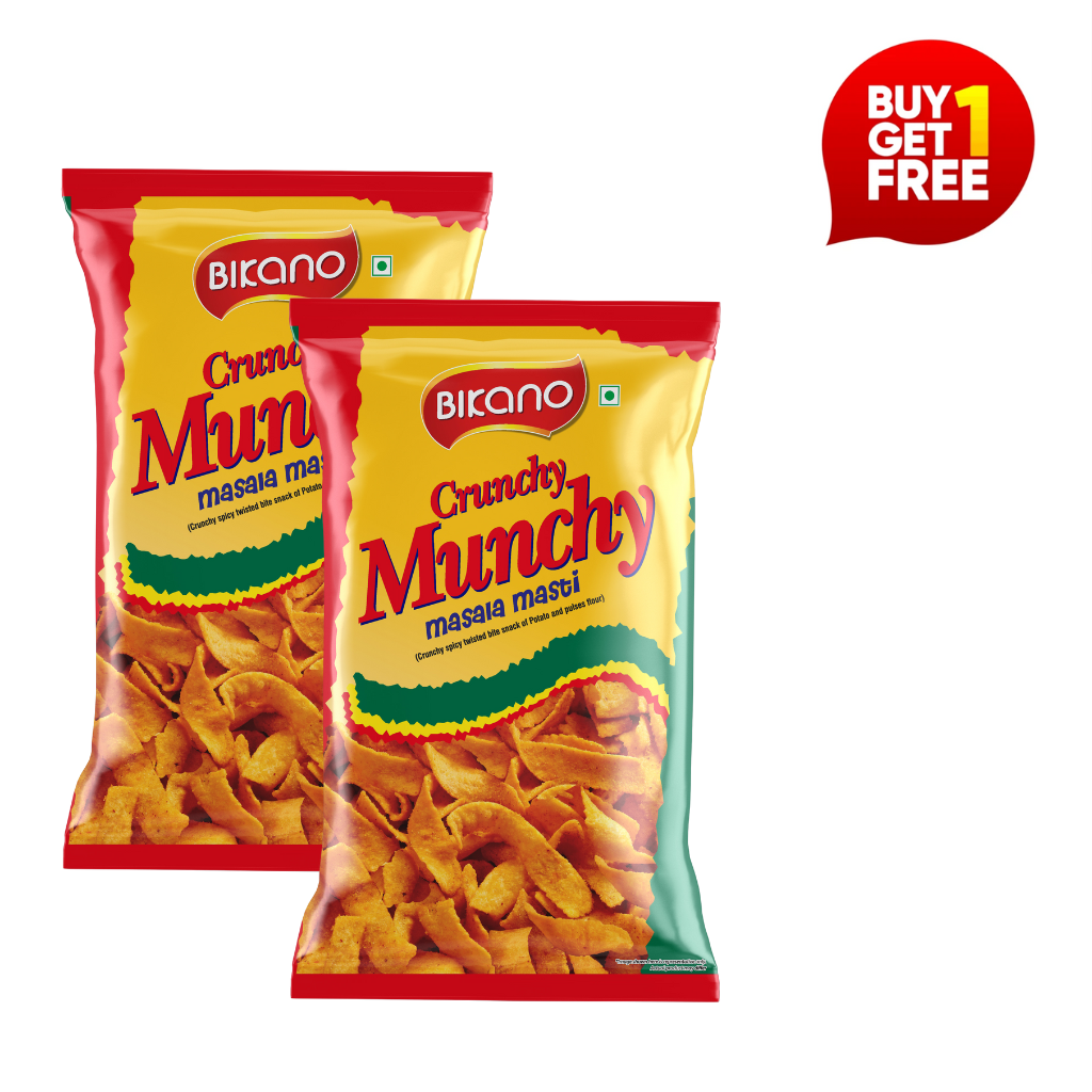 Buy Crunchy Munchy (Pack of 5) Snacks Online | Bikano