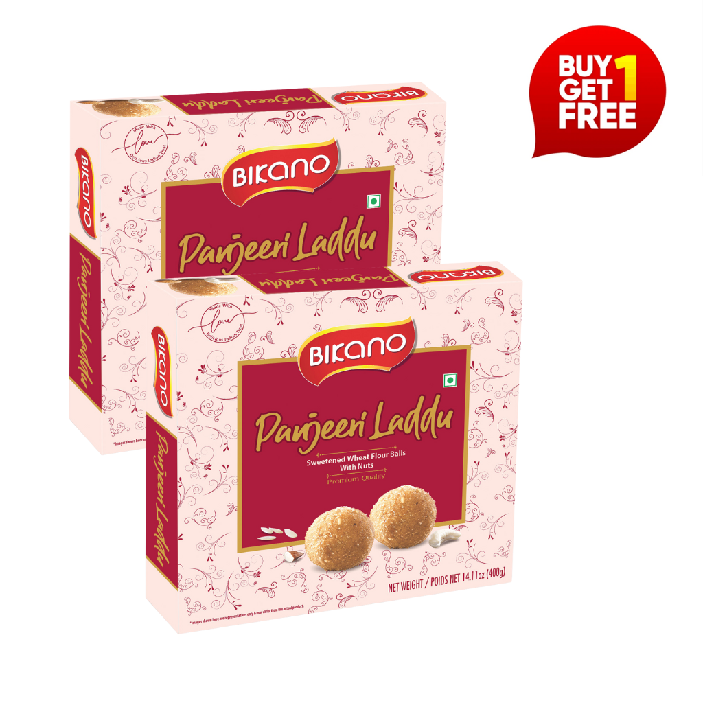 Panjeeri Laddu Spl 400g (BOGO) - Bikano